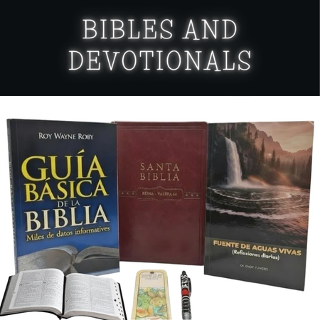 Bibles, Devotionals, Books
