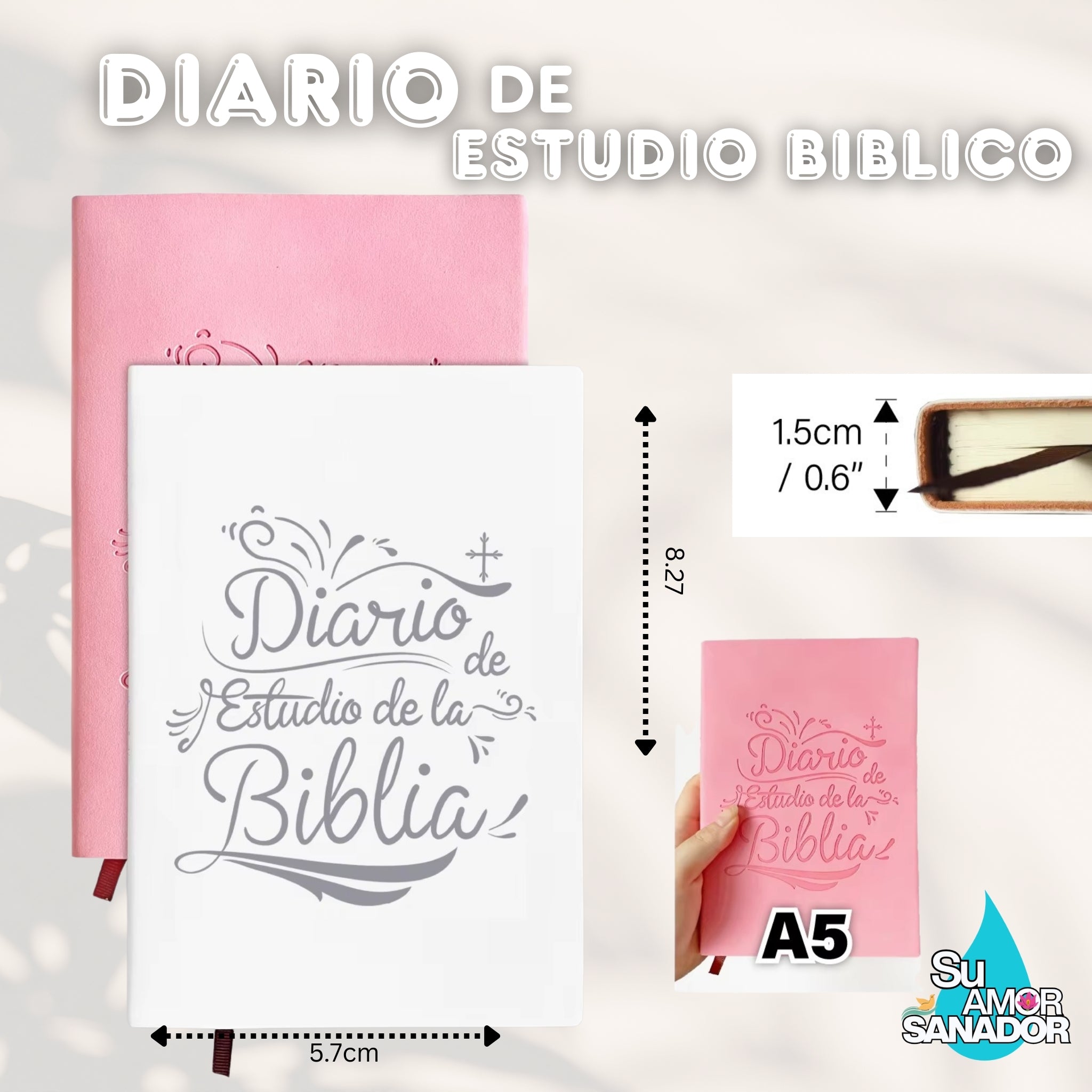 Diario para Estudio, Oracion, y Devocional de la Biblia S.O.A.P