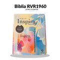 Biblia Inspira™ RVR1960 | Letra Grande 10 Puntos | Edición Floral con Filament