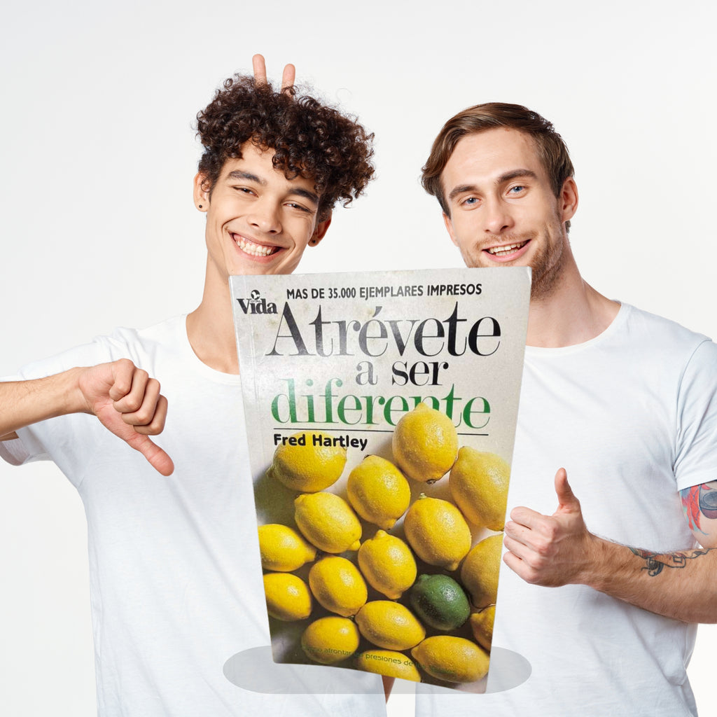 Atrévete a ser diferente – Fred Hartley - Book