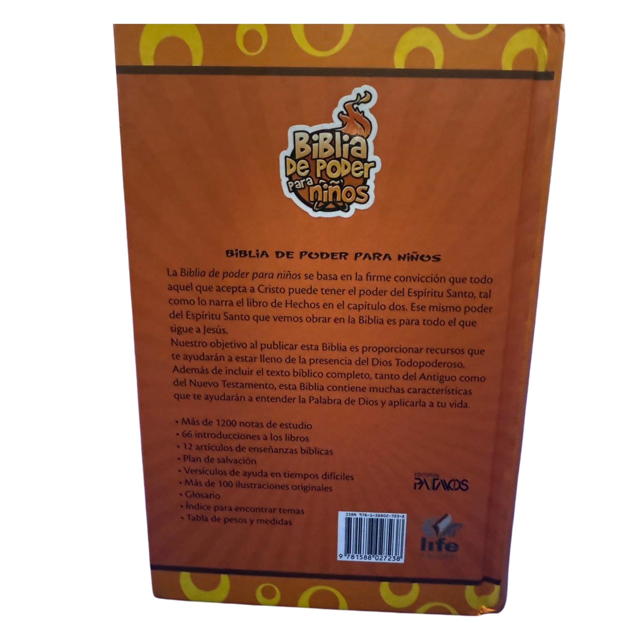 Biblia de poder para niños - Reina Valera Contemporanea- FireBible for kids