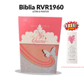 Biblia Reina Valera 1960 Mis Quince Años – Edición Especial de Gala (Simil Piel Rosa)