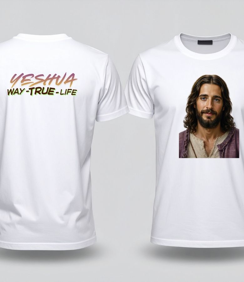 Retro "JESUS" Graphic Tee – Bubble Letter Pink Streetwear T-Shirt – Vintage Style Faith Apparel