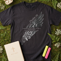 Psalm 91 Christian T-Shirt | Covered by His Wings | Suamorsanador