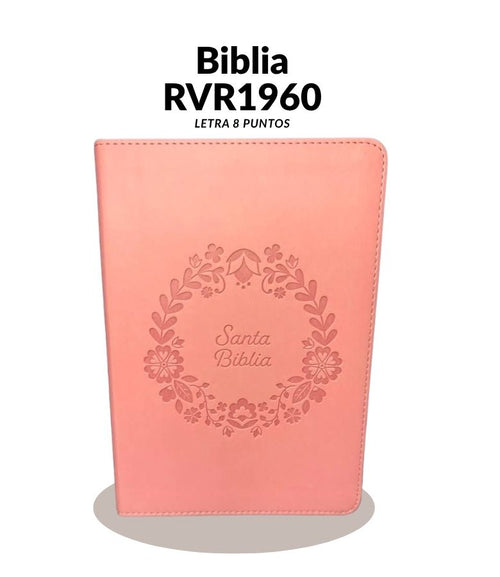 Biblia de Regalo y Premios RVR 1960 (Palabras en Rojo, Tapa Rosa)
