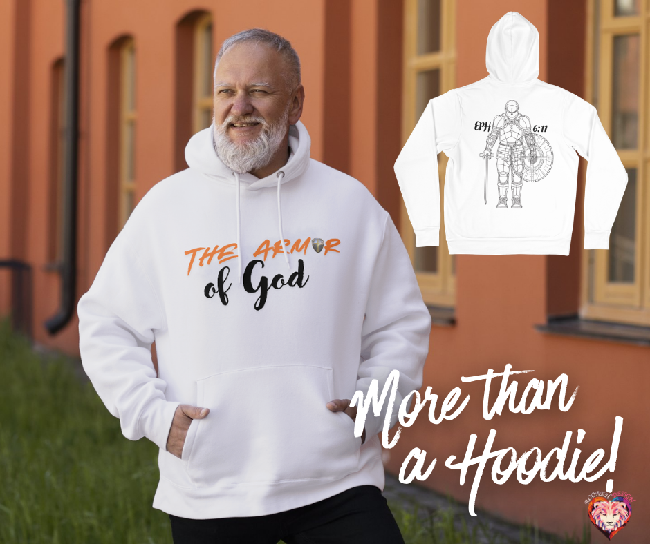 Armor of God Hoodie: Stand Firm in Faith l Ephesians 6:11 Streetwear
