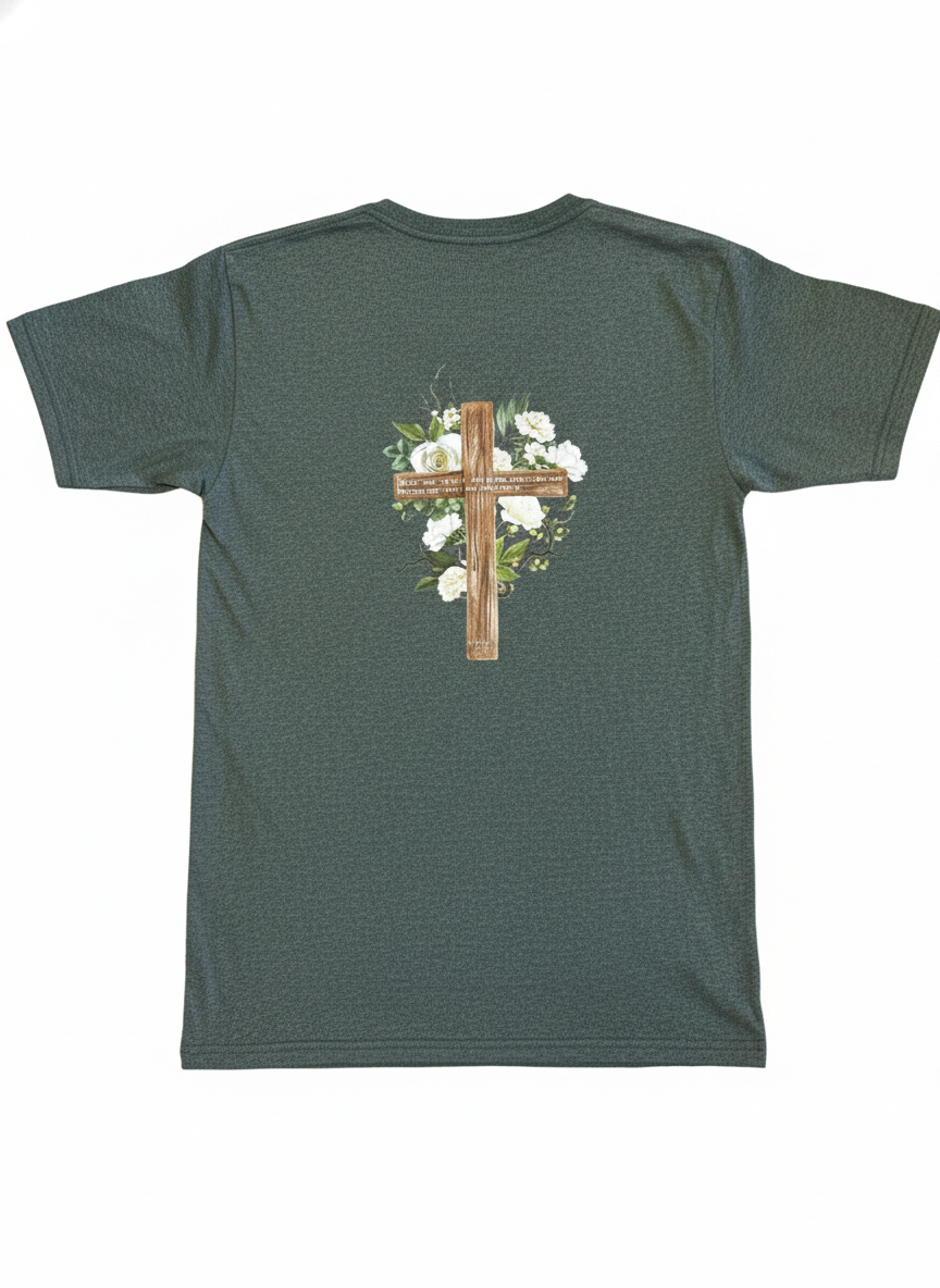 Jesus love me T-shirt - The "Grace & Bloom" Signature Tee – Heather Forest