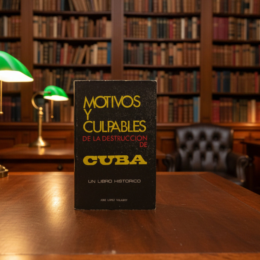MOTIVOS Y CULPABLES DE LA DESTRUCCION DE CUBA 1973 -JOSE LOPEZ VILABOY