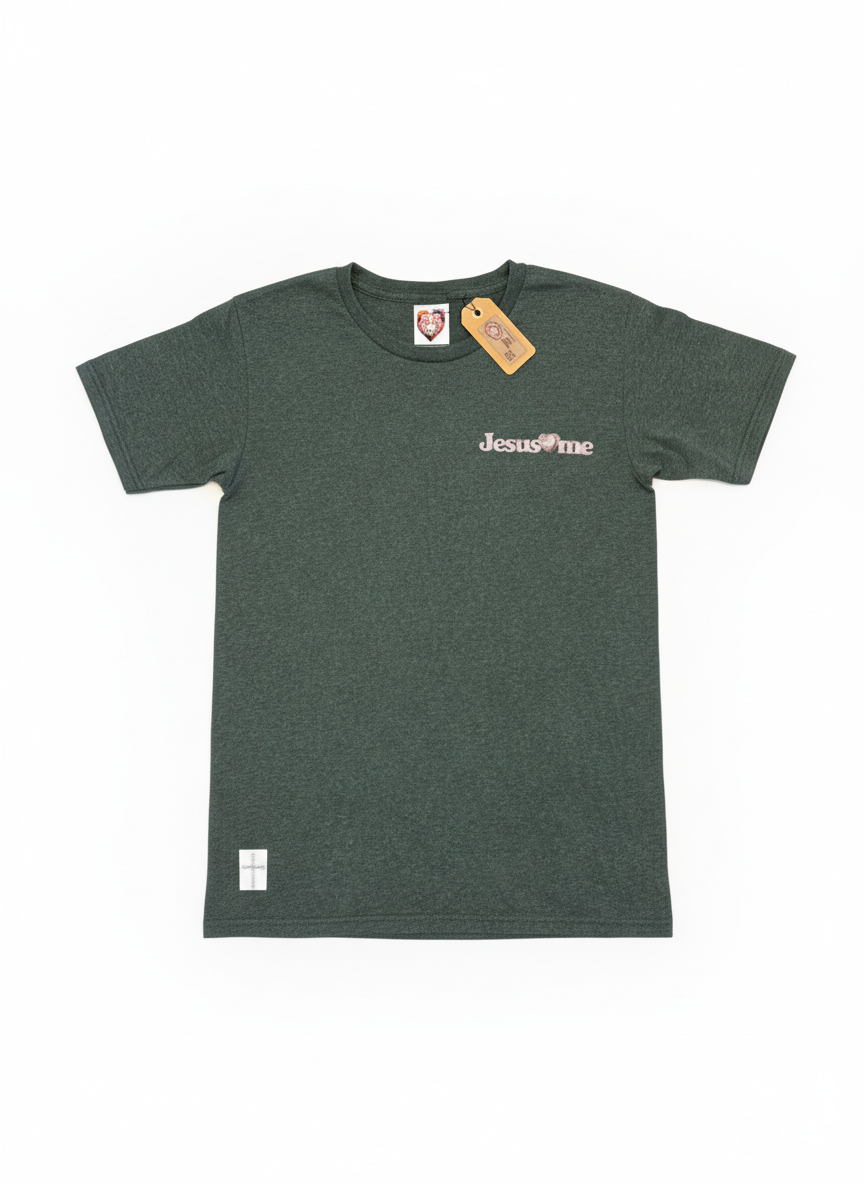 Jesus love me T-shirt - The "Grace & Bloom" Signature Tee – Heather Forest