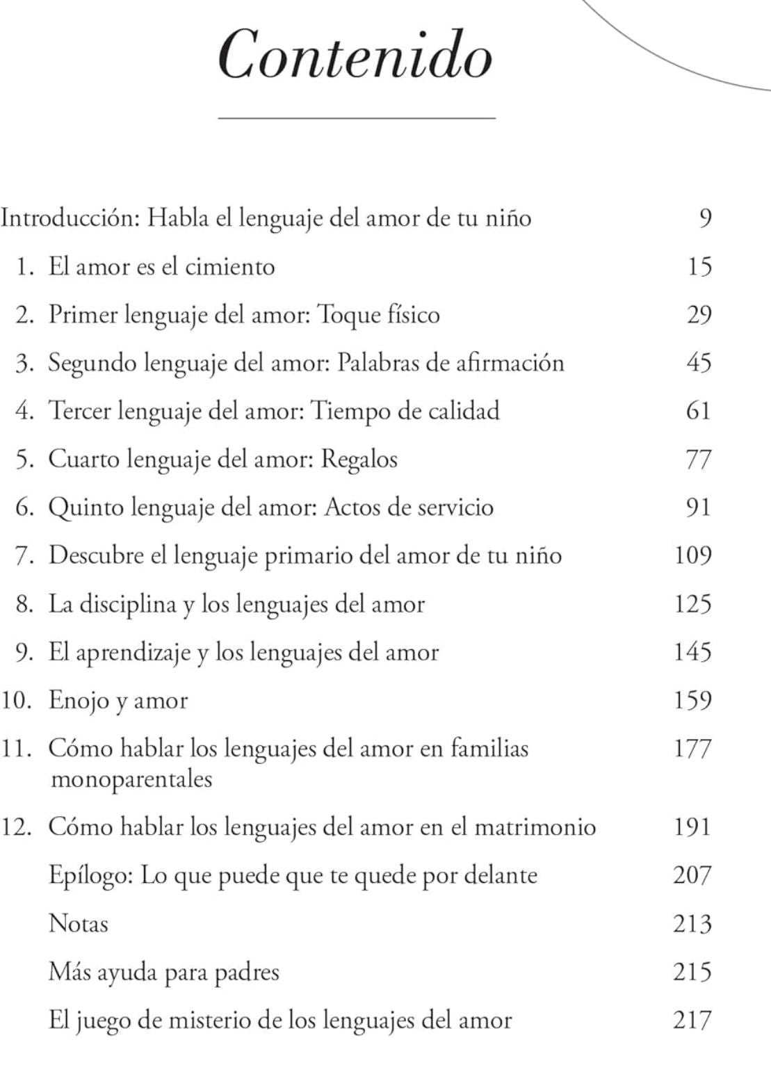 Los 5 lenguajes del amor de los niños edicion español