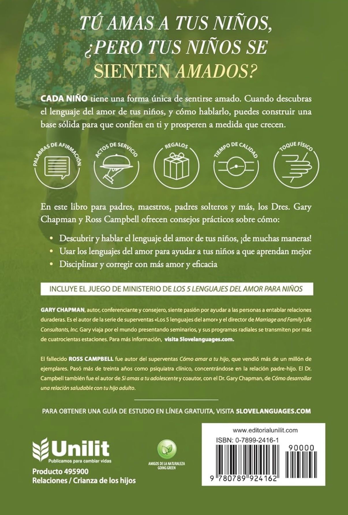 Los 5 lenguajes del amor de los niños edicion español