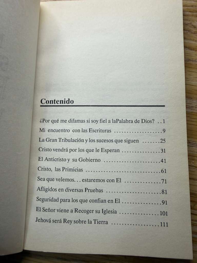¿Por qué me difamas si soy fiel a la Palabra de Dios? - BOOK