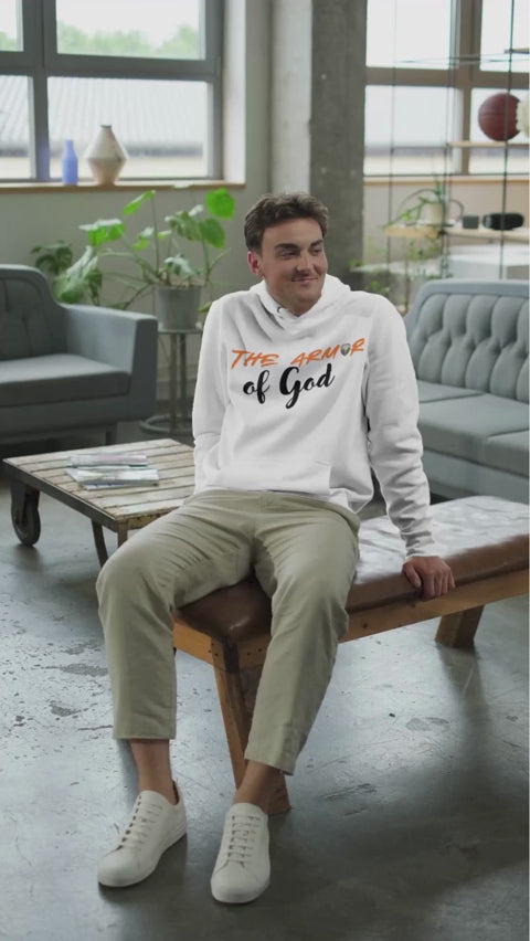 Armor of God Hoodie: Stand Firm in Faith l Ephesians 6:11 Streetwear